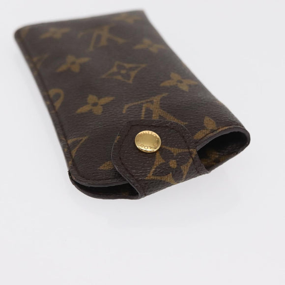 LOUIS VUITTON Monogram Etui Lunette PM Glasses Case M66545 LV Auth 170621