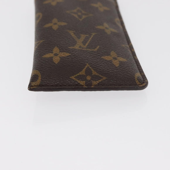 LOUIS VUITTON Monogram Etui Lunette PM Glasses Case M66545 LV Auth 170621