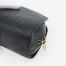 LOUIS VUITTON Epi Dauphine PM Pouch Black M48442 LV Auth 170622-15