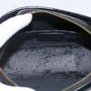 LOUIS VUITTON Epi Dauphine PM Pouch Black M48442 LV Auth 170622-10