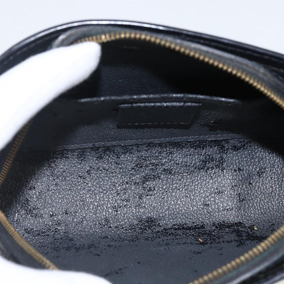 LOUIS VUITTON Epi Dauphine PM Pouch Black M48442 LV Auth 170622