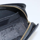 LOUIS VUITTON Epi Dauphine PM Pouch Black M48442 LV Auth 170622-17