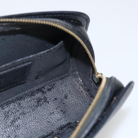 LOUIS VUITTON Epi Dauphine PM Pouch Black M48442 LV Auth 170622
