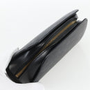 LOUIS VUITTON Epi Dauphine PM Pouch Black M48442 LV Auth 170622-5
