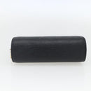 LOUIS VUITTON Epi Dauphine PM Pouch Black M48442 LV Auth 170622-6
