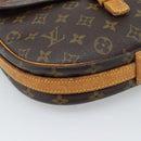 LOUIS VUITTON Monogram Jeune Fille GM Shoulder Bag M51225 LV Auth 170624-17