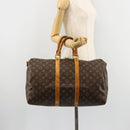 LOUIS VUITTON Monogram Keepall Bandouliere 45 Boston Bag M41418 LV Auth 170629-22
