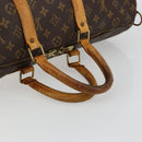 LOUIS VUITTON Monogram Keepall Bandouliere 45 Boston Bag M41418 LV Auth 170629-7