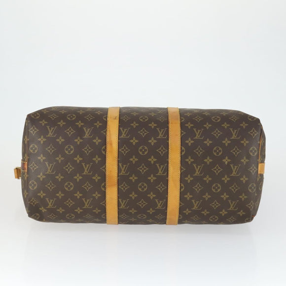 LOUIS VUITTON Monogram Keepall Bandouliere 50 Boston Bag M41416 LV Auth 170630
