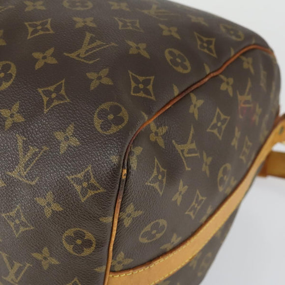 LOUIS VUITTON Monogram Keepall Bandouliere 50 Boston Bag M41416 LV Auth 170630