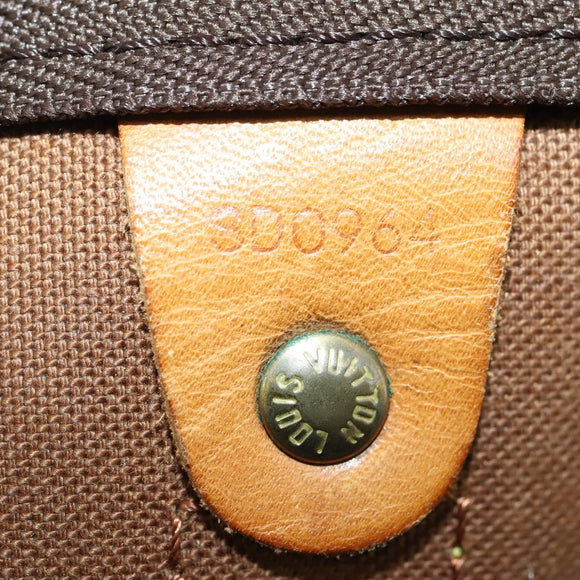 LOUIS VUITTON Monogram Keepall Bandouliere 50 Boston Bag M41416 LV Auth 170630