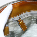 PRADA Tote Bag Nylon Light Blue Silver Auth 170632-20