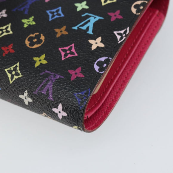 LOUIS VUITTON Monogram Multicolor Portefeuille Joy Wallet M60282 LV Auth 170638V