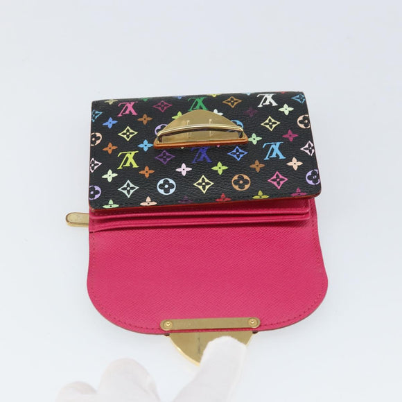 LOUIS VUITTON Monogram Multicolor Portefeuille Joy Wallet M60282 LV Auth 170638V