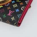 LOUIS VUITTON Monogram Multicolor Portefeuille Joy Wallet M60282 LV Auth 170638V-7