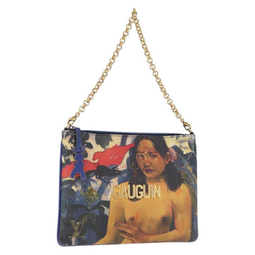 LOUIS VUITTON Celty Pochette Plat Pouch Koons Rubens M64617 LV Auth 170658SAM