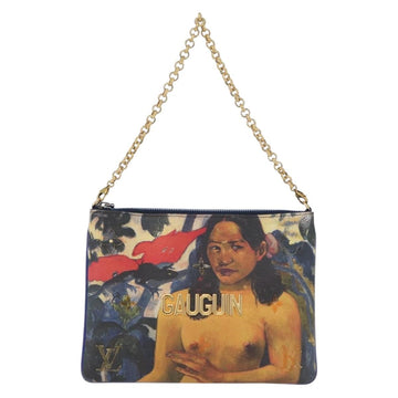 LOUIS VUITTON Celty Pochette Plat Pouch Koons Rubens M64617 LV Auth 170658SAM - 0