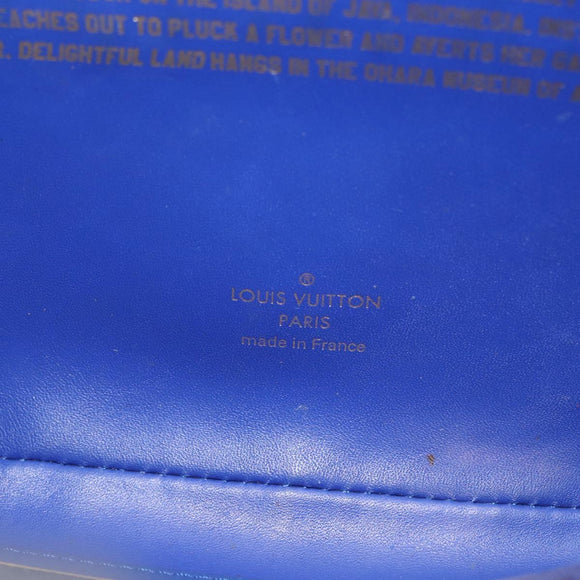 LOUIS VUITTON Celty Pochette Plat Pouch Koons Rubens M64617 LV Auth 170658SAM
