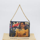 LOUIS VUITTON Celty Pochette Plat Pouch Koons Rubens M64617 LV Auth 170658SAM-28