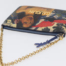 LOUIS VUITTON Celty Pochette Plat Pouch Koons Rubens M64617 LV Auth 170658SAM-6