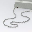 CHANEL Matelasse 26 Chain Shoulder Bag Jersey Gray Silver CC Auth 170659A-8