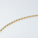 CHANEL Matelasse 22 Chain Shoulder Bag Lamb Skin Ivory Gold CC Auth 170660SAV-8
