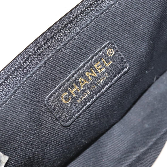 CHANEL Matelasse 22 Chain Shoulder Bag Lamb Skin Ivory Gold CC Auth 170660SAV