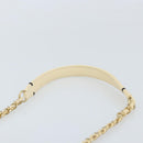 CHANEL Matelasse 22 Chain Shoulder Bag Lamb Skin Ivory Gold CC Auth 170660SAV-15