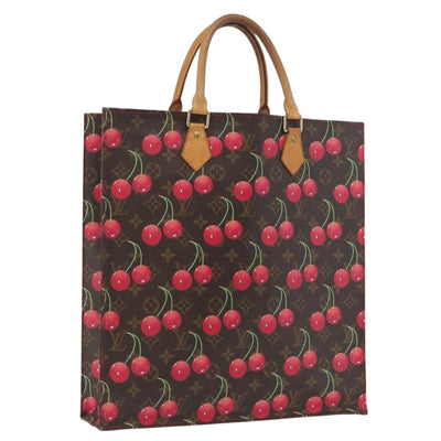 LOUIS VUITTON Monogram Cherry Sac Plat Hand Bag M95010 LV Auth 170662V
