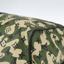 LOUIS VUITTON Camouflage Keepall Bandouliere 55 Tas M95774 LV Auth 170663SM-17