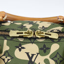 LOUIS VUITTON Camouflage Keepall Bandouliere 55 Tas M95774 LV Auth 170663SM-20