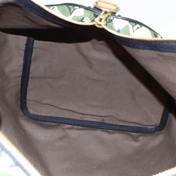 LOUIS VUITTON Camouflage Keepall Bandouliere 55 Tas M95774 LV Auth 170663SM