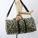 LOUIS VUITTON Camouflage Keepall Bandouliere 55 Tas M95774 LV Auth 170663SM-28
