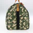LOUIS VUITTON Camouflage Keepall Bandouliere 55 Tas M95774 LV Auth 170663SM-3