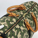 LOUIS VUITTON Camouflage Keepall Bandouliere 55 Tas M95774 LV Auth 170663SM-6