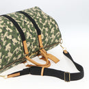 LOUIS VUITTON Camouflage Keepall Bandouliere 55 Tas M95774 LV Auth 170663SM-8