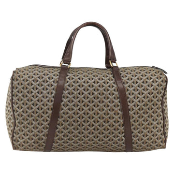 GOYARD Boston Bag Canvas Brown Gold Auth 170664V - 0