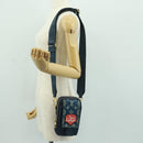 LOUIS VUITTON Monogram Denim LV MADE Double Phone Pouch M81060 LV Auth 170667SM-23