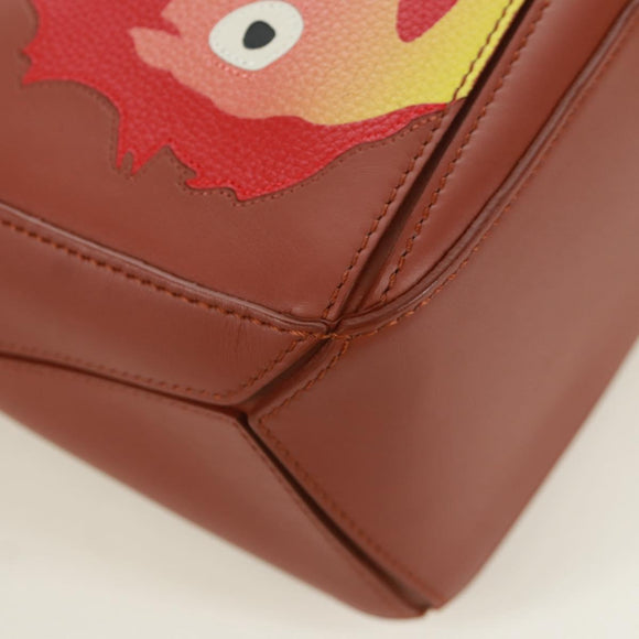 LOEWE Small Puzzle Studio Ghibli Howl's Moving Castle Calcifer Auth 170668SM