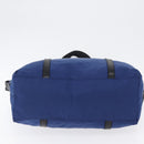 PRADA Tote Bag Nylon Blue Silver Auth 170684-5