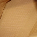 GUCCI Sherry Line Hand Bag Suede Leather Navy Gold Auth 170687-17