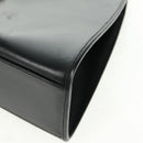 GUCCI Jackie Shoulder Bag Leather Black Silver 002 1067 1705 Auth 170690V-11