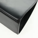 GUCCI Jackie Shoulder Bag Leather Black Silver 002 1067 1705 Auth 170690V-13