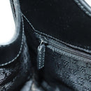 GUCCI Jackie Shoulder Bag Leather Black Silver 002 1067 1705 Auth 170690V-21