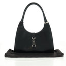 GUCCI Jackie Shoulder Bag Leather Black Silver 002 1067 1705 Auth 170690V-25