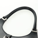 GUCCI Jackie Shoulder Bag Leather Black Silver 002 1067 1705 Auth 170690V-8