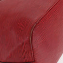 LOUIS VUITTON Epi Petit Noe Shoulder Bag Red M44107 LV Auth 170694-9