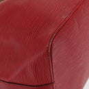 LOUIS VUITTON Epi Petit Noe Shoulder Bag Red M44107 LV Auth 170694-15