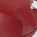 LOUIS VUITTON Epi Petit Noe Shoulder Bag Red M44107 LV Auth 170694-16