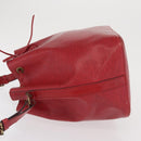 LOUIS VUITTON Epi Petit Noe Shoulder Bag Red M44107 LV Auth 170694-4